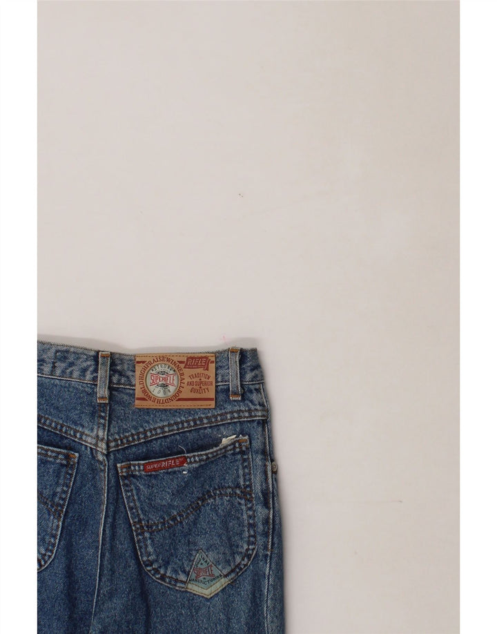 RIFLE Womens Slim High Waist Jeans W24 L29 Blue Vintage Rifle and Second-Hand Rifle from Messina Hembry 