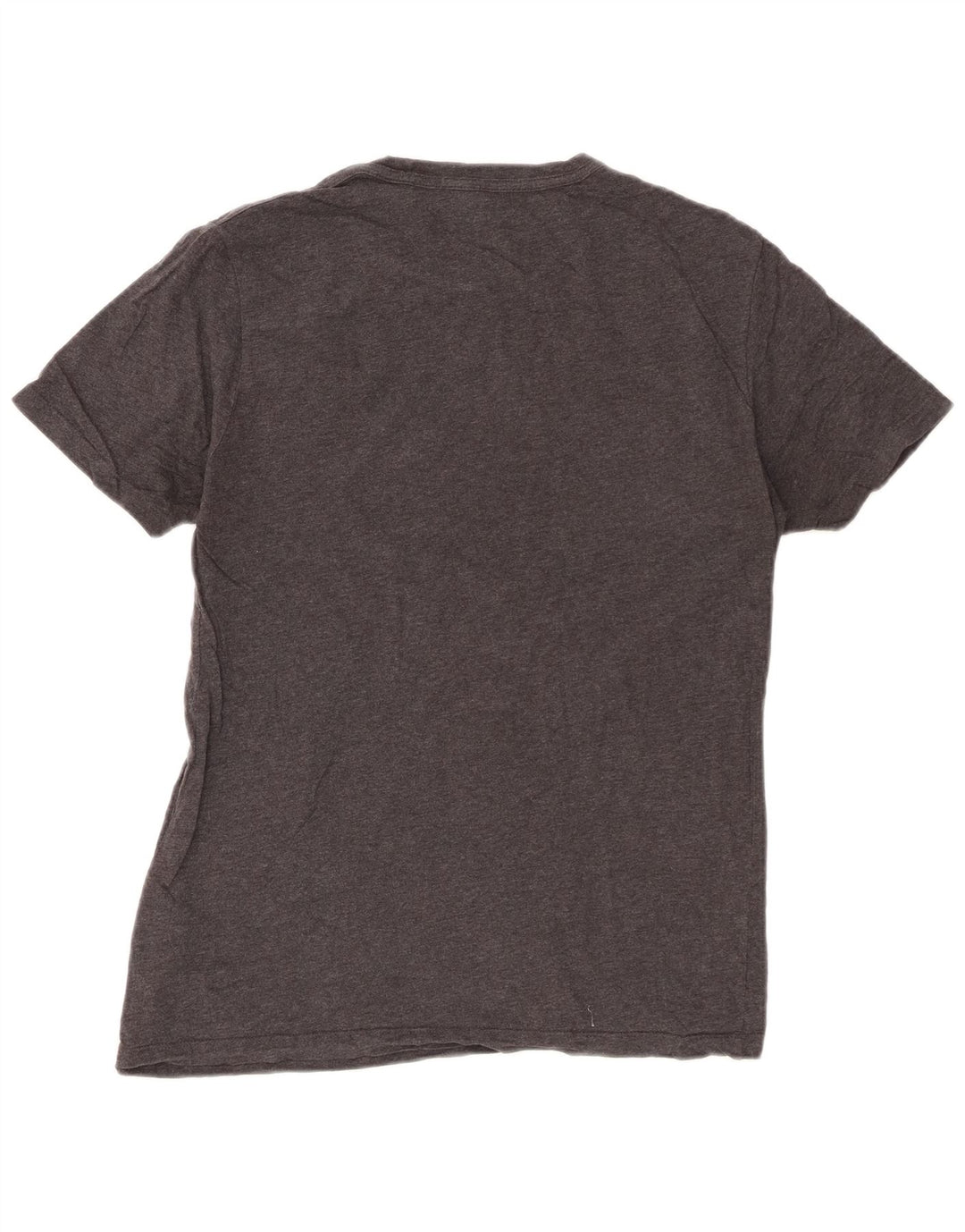 ALL SAINTS Dame T-Shirt Top UK 14 Medium Grå Bomuld