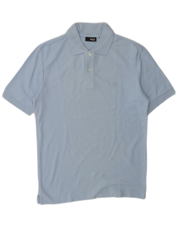 FILA Poloskjorte til mænd Lille blå bomuld