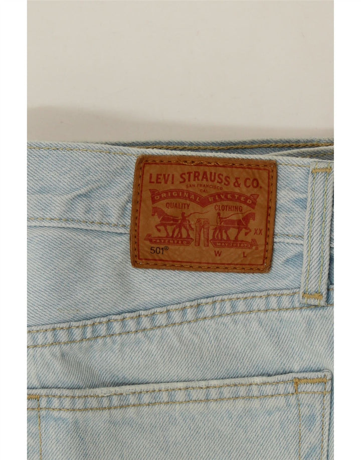 LEVI'S Womens 501 Denim Shorts W26 Small Blue Cotton Vintage Levi's and Second-Hand Levi's from Messina Hembry 