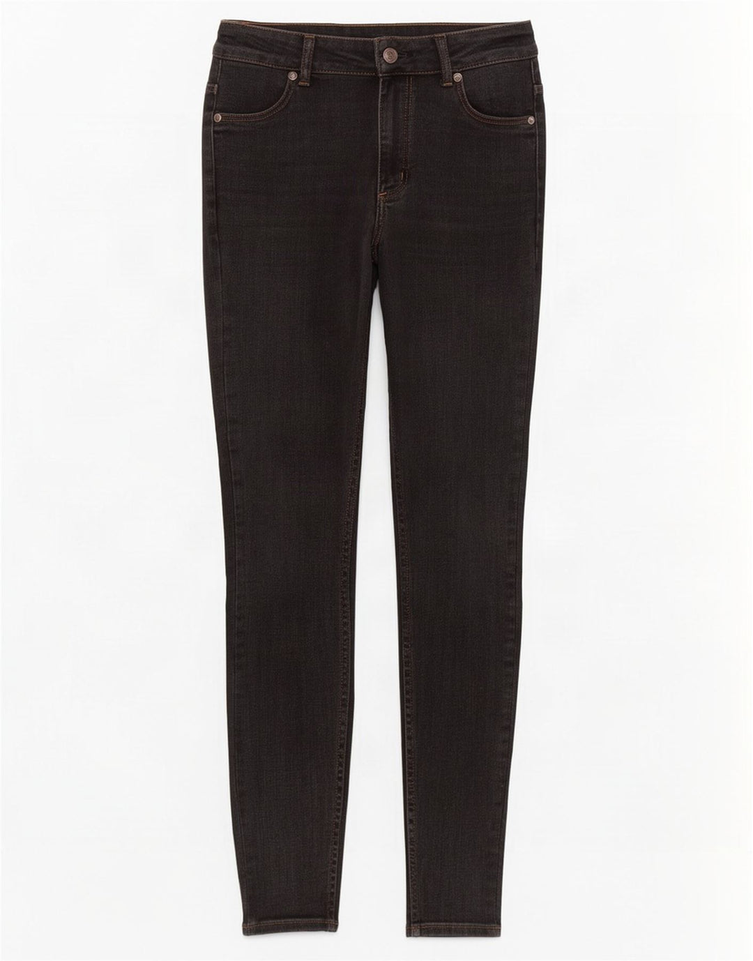 Billig mandag Dame Skinny Jeans XS W25 L29 Grå