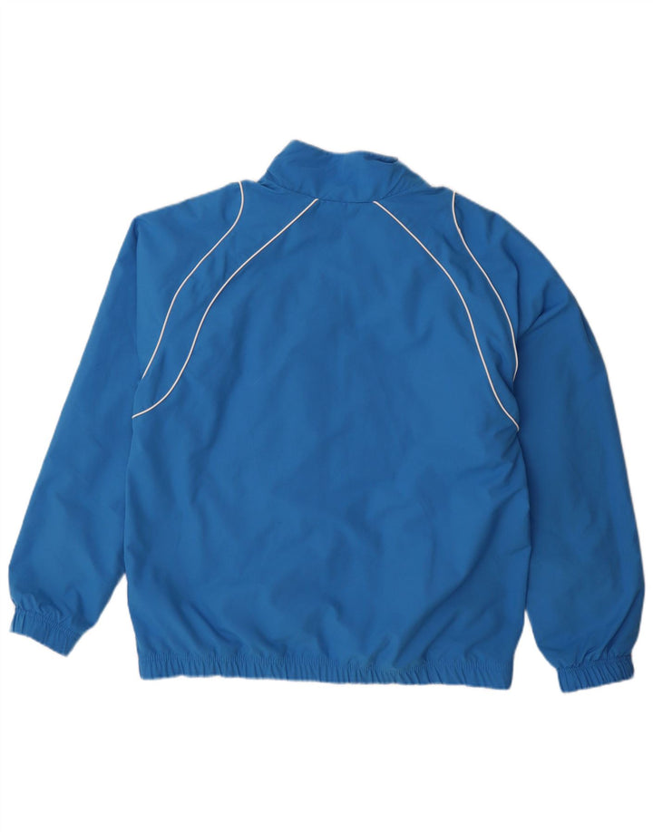 NIKE træningsdragt topjakke til mænd UK 39/41 Medium Blue Polyester