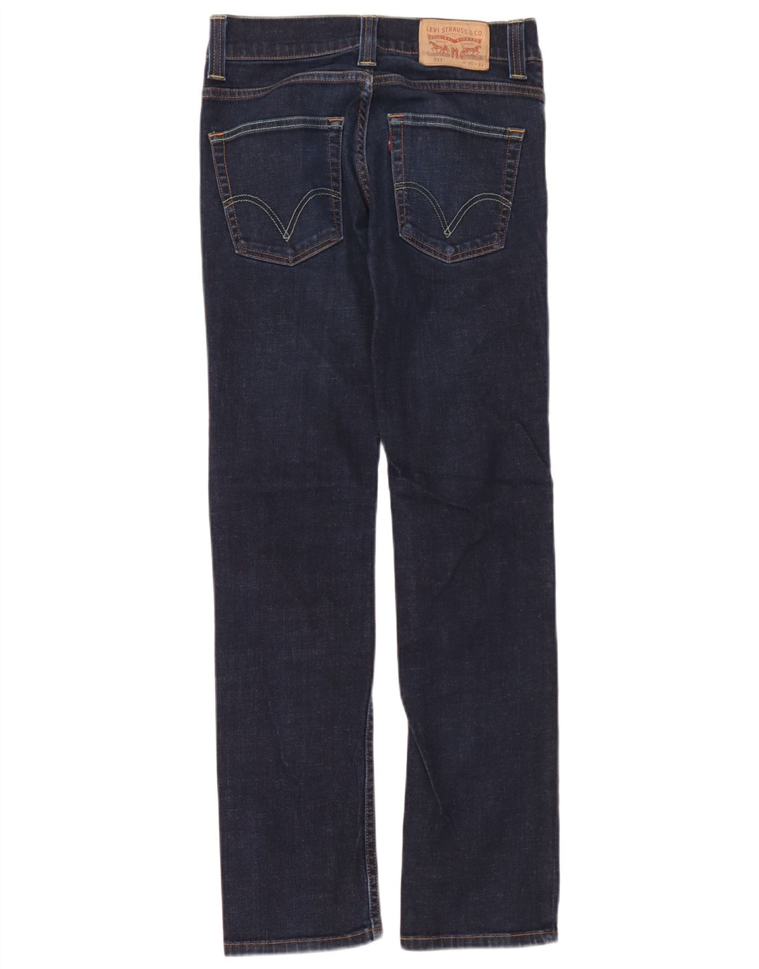 Levi's Herre 511 Slim Jeans W30 L32 Marineblå Bomuld