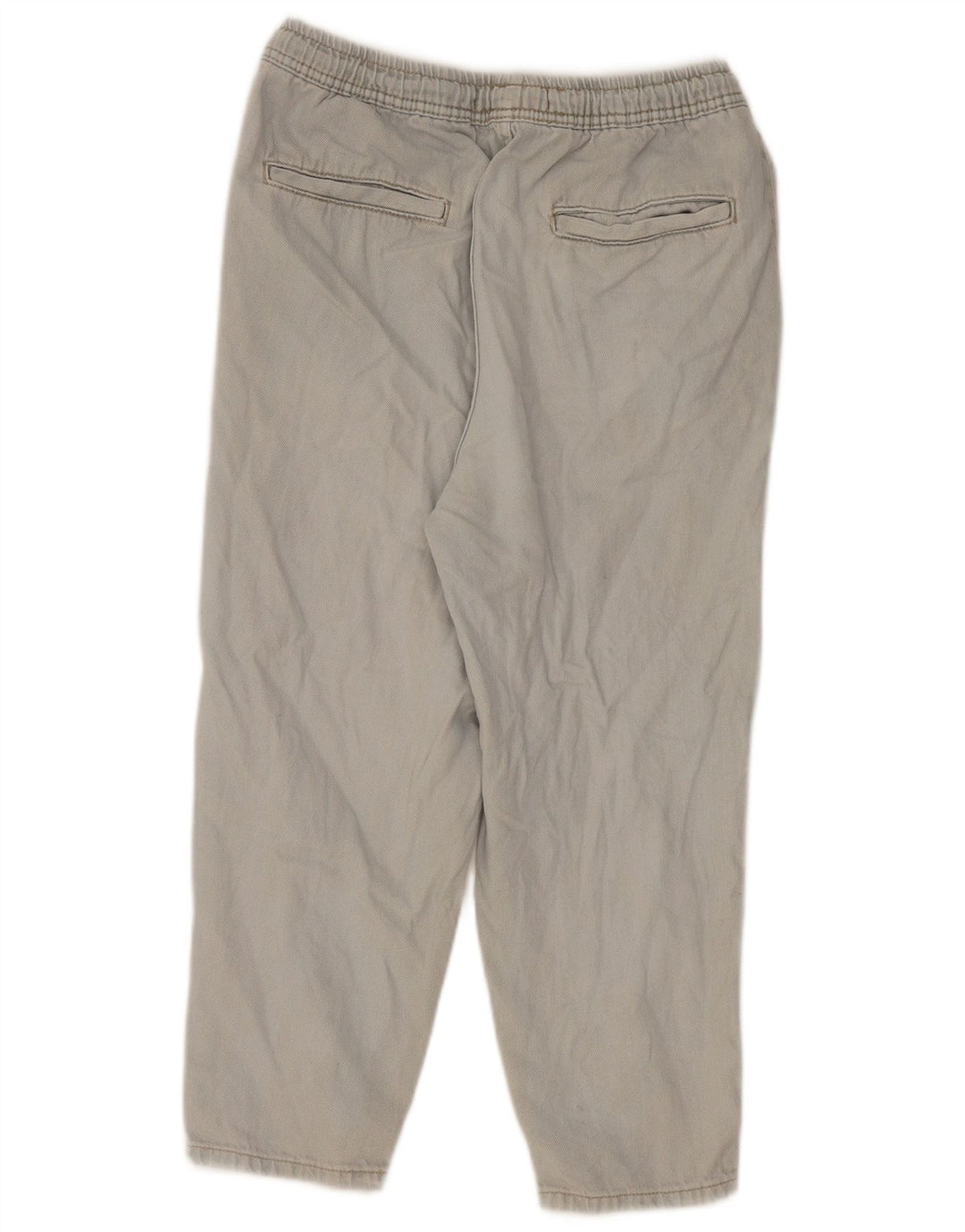 Zara Dame Cropped Jeans Medium W31 L23 Blå