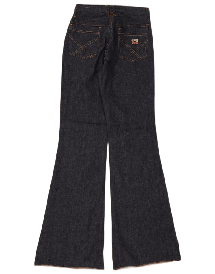 Roy Rogers Dame Flared Jeans W26 L32 Navy Blue