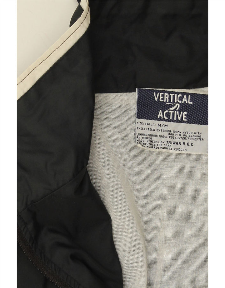 VERTICAL Træningsdragt til mænd Topjakke Medium Sort Colourblock Nylon