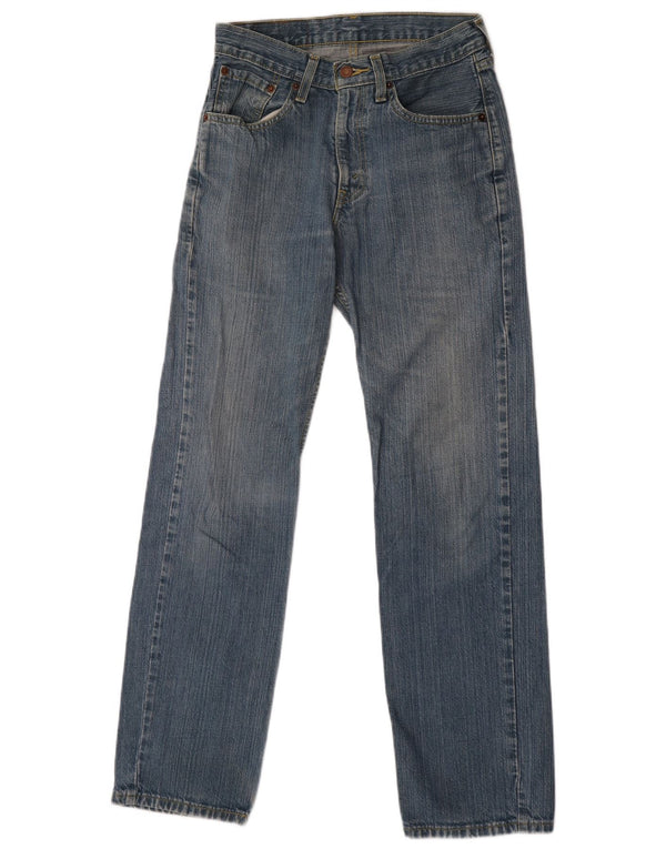 Levi's Dame 751 Straight Jeans W28 L32 Blå Bomuld