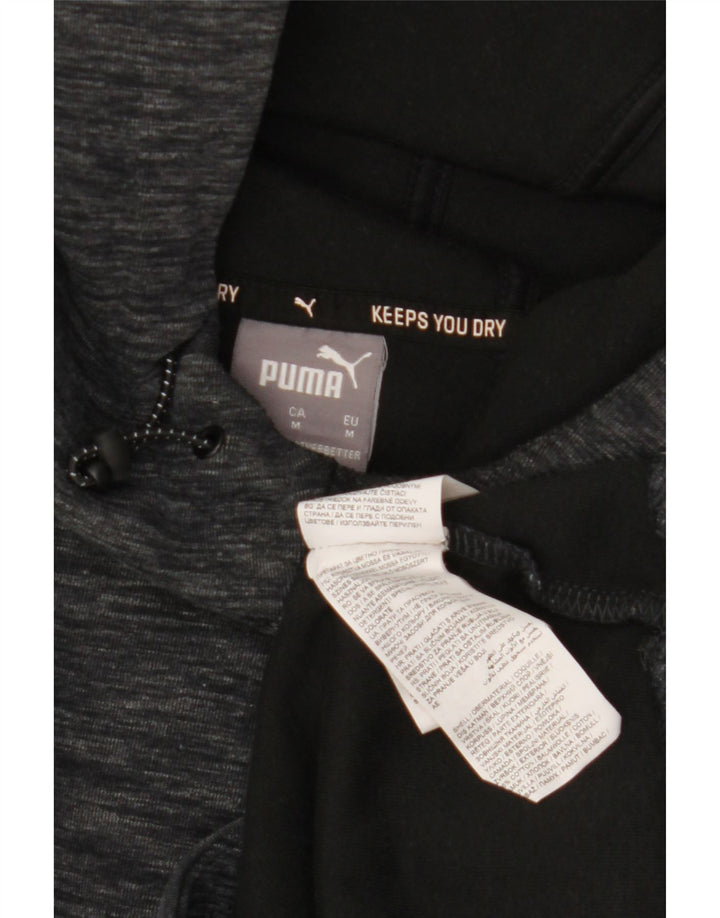 Puma Herre hættetrøje Jumper Medium Grey Flecked Bomuld