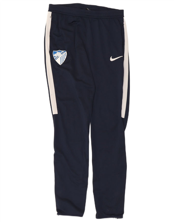 Nike Herre Malaga grafisk træningsdragt Bukser Medium Navy Blue Colourblock