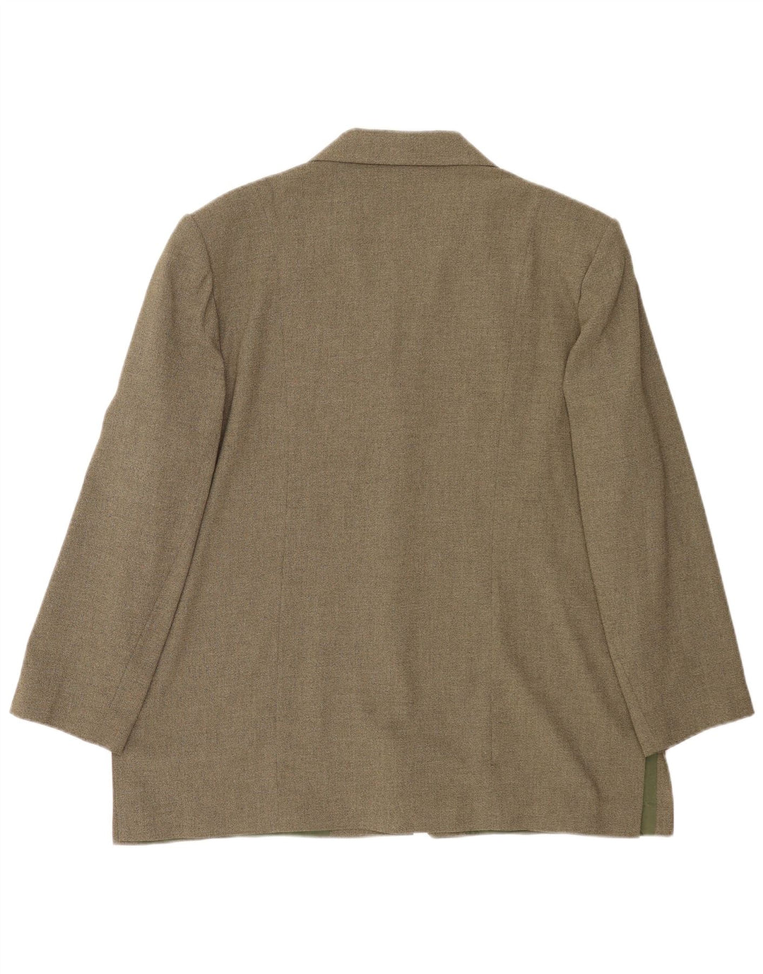 Endora Dame 3-knaps blazerjakke UK 20 2XL Khaki Polyester