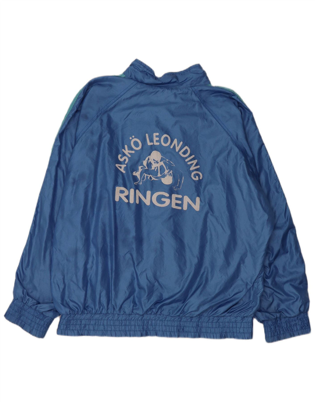 Erima Herre Grafisk Loose Fit træningsdragt Topjakke Medium Blue Colourblock