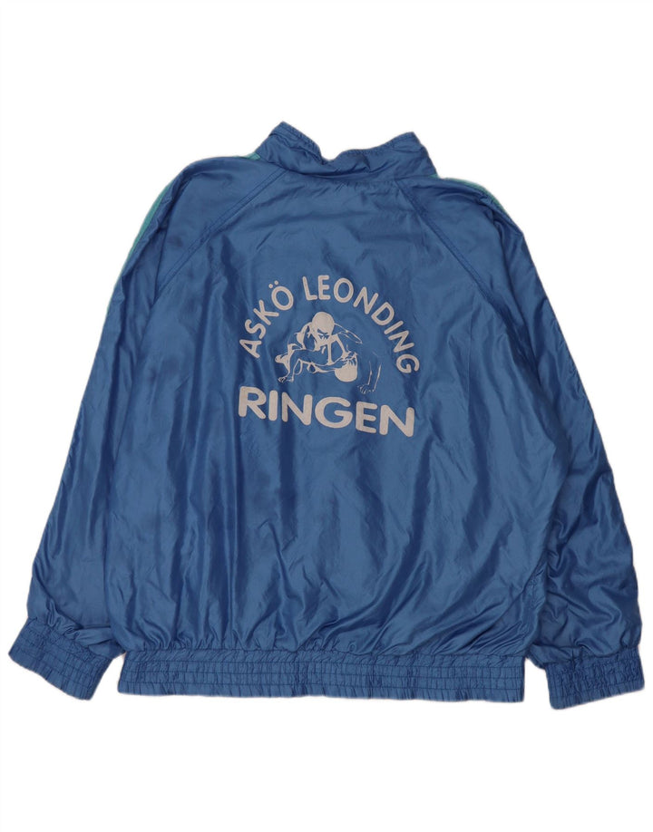 Erima Herre Grafisk Loose Fit træningsdragt Topjakke Medium Blue Colourblock