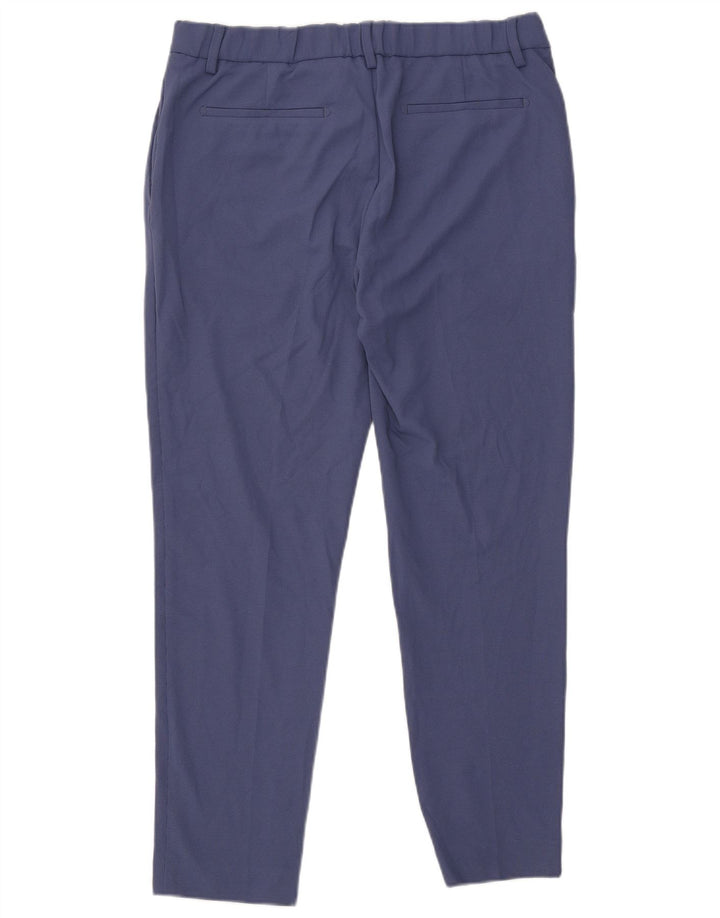 Zara Herre Slim Chino Bukser EU 44 Large W34 L29 Blå Polyester