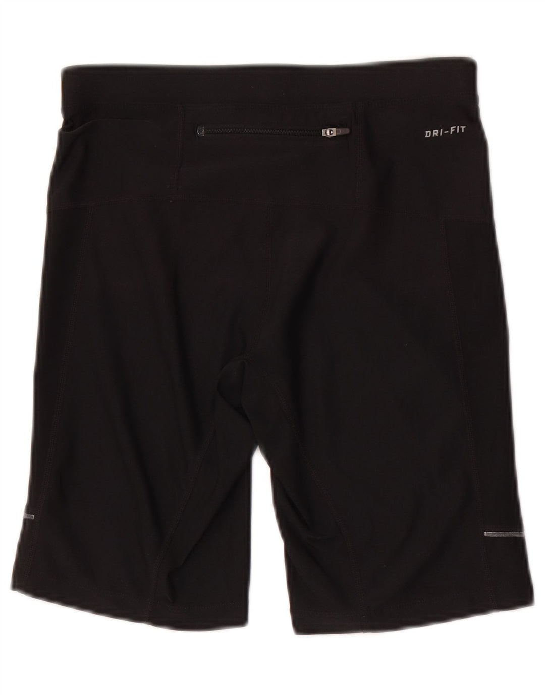 Nike Dame Dri Fit Sport Shorts UK 8 Small Black Polyester