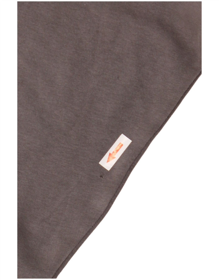 Nike Herre grafisk sweatshirt Jumper Medium Grå Colourblock Bomuld