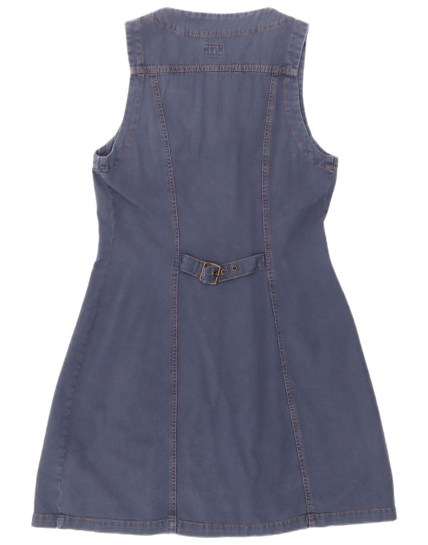 Miss Sixty Womens ærmeløs denimkjole UK 12 Mellem marineblå bomuld