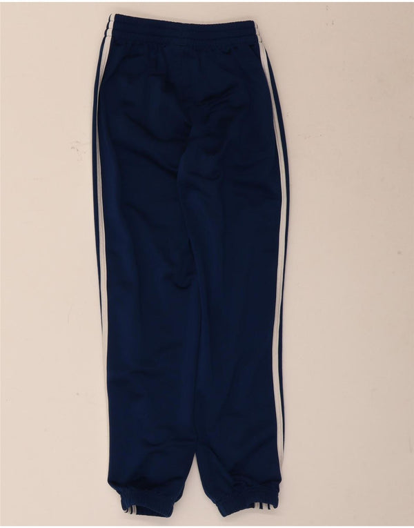 Adidas Drenge Træningsdragt Bukser Joggers 9-10 År Marineblå Polyester