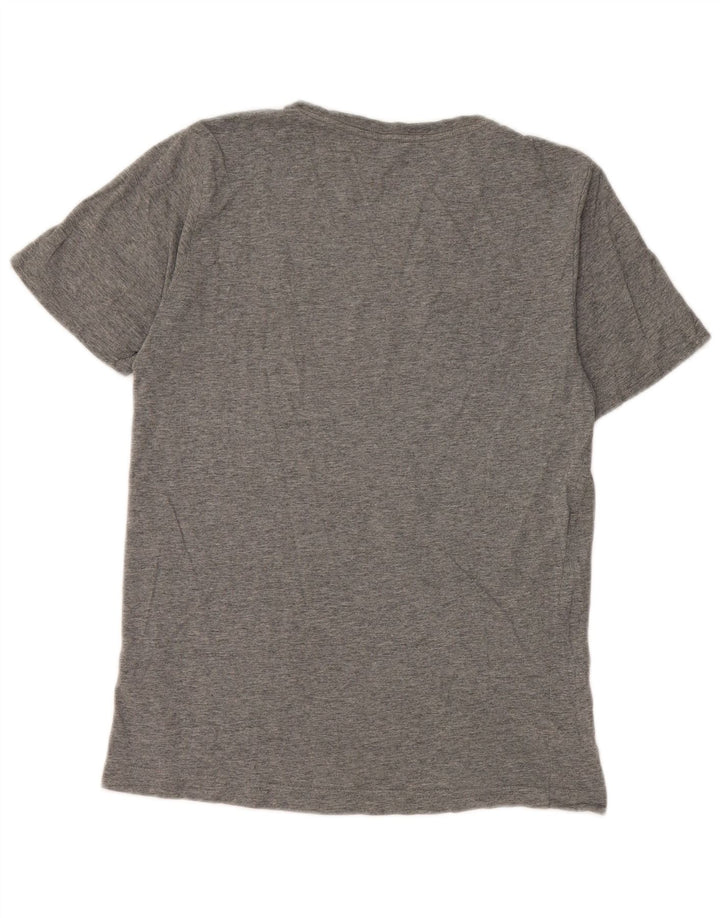 Puma Herre Grafisk T-Shirt Top XS Grå Bomuld