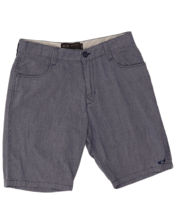 Oakley Herre Casual Shorts W32 Medium Blue Bomuld