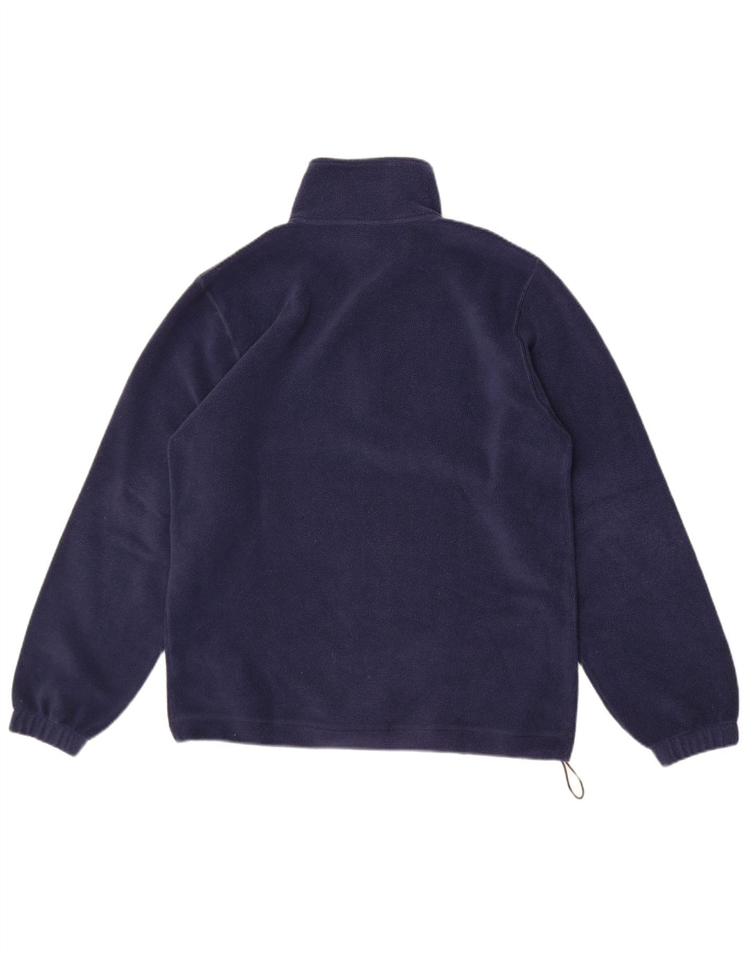 Diadora herre lynlås hals fleece jumper mellem marineblå polyester