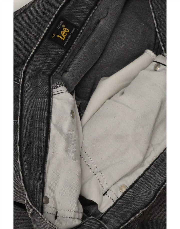 Lee Mens Cropped Jeans W32 L25 Grå Bomuld