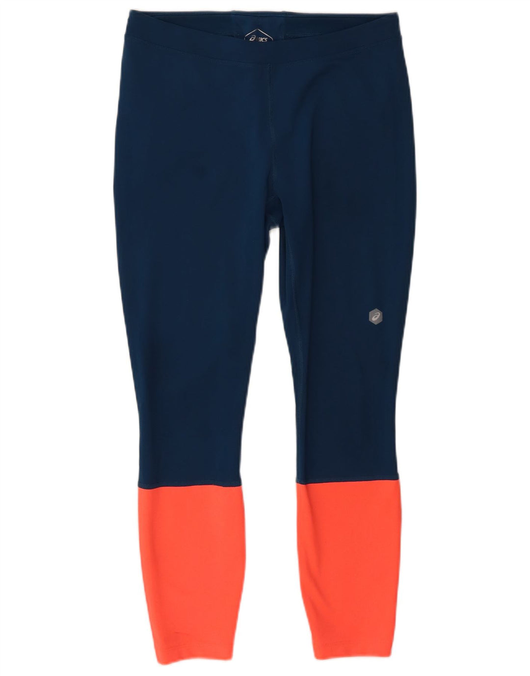 Asics Dame Leggings UK 14 Medium Navy Blue
