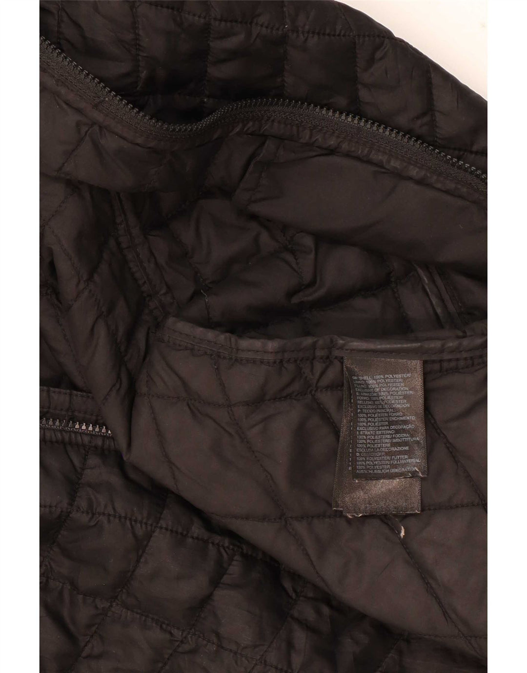 The North Face Polstret jakke til kvinder UK 10 Lille sort polyester
