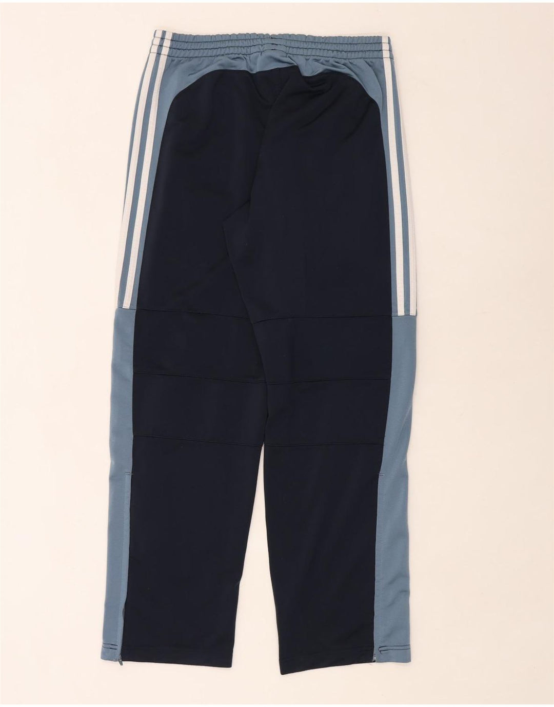 Adidas Træningsdragtsbukser til mænd Small Navy Blue Colourblock Polyester