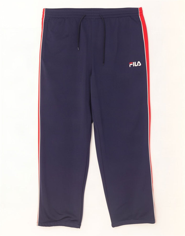 Fila Træningsdragt bukser til mænd XL Marineblå Colourblock Polyester
