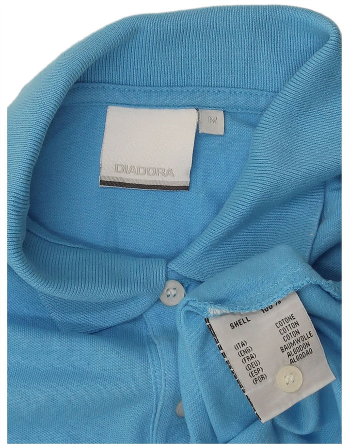 Diadora herre poloshirt Medium blå bomuld