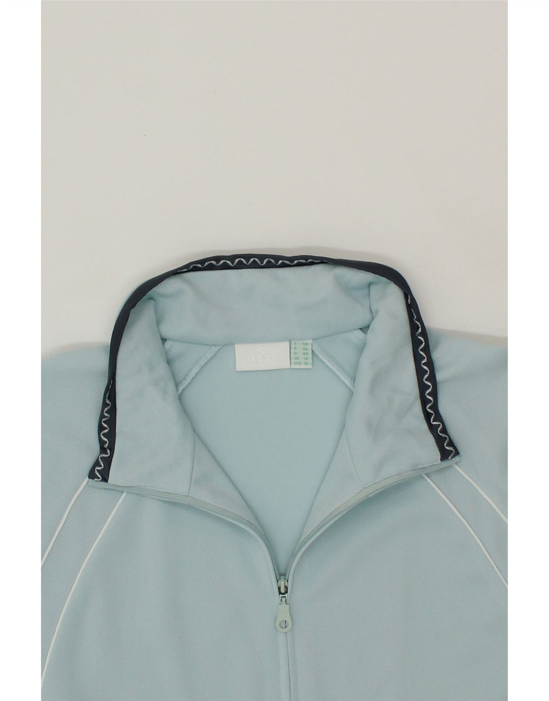 DIADORA Womens Tracksuit Top Jacket UK 18 XL Turquoise Polyester Vintage Diadora and Second-Hand Diadora from Messina Hembry 