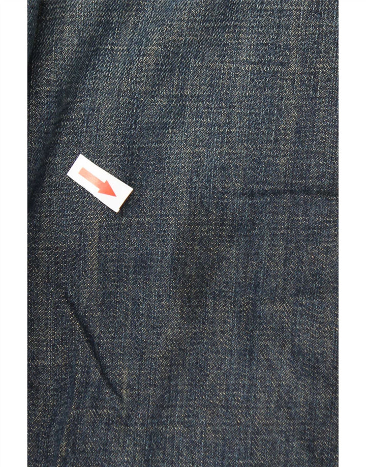Calvin Klein Straight Jeans til mænd W36 L28 Blå Bomuld