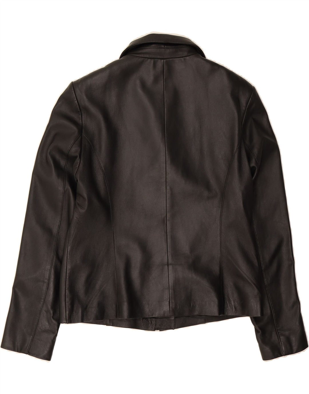 RABERG Womens Leather Jacket IT 42 Medium Black Leather Vintage Raberg and Second-Hand Raberg from Messina Hembry 