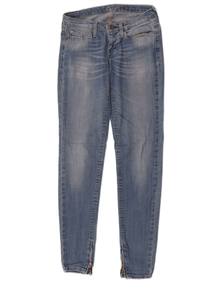 Levi's skinny jeans til kvinder W24 L32 blå bomuld
