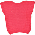 VINTAGE Womens Knit Top UK 16 Large Pink | Vintage Vintage | Thrift | Second-Hand Vintage | Used Clothing | Messina Hembry 