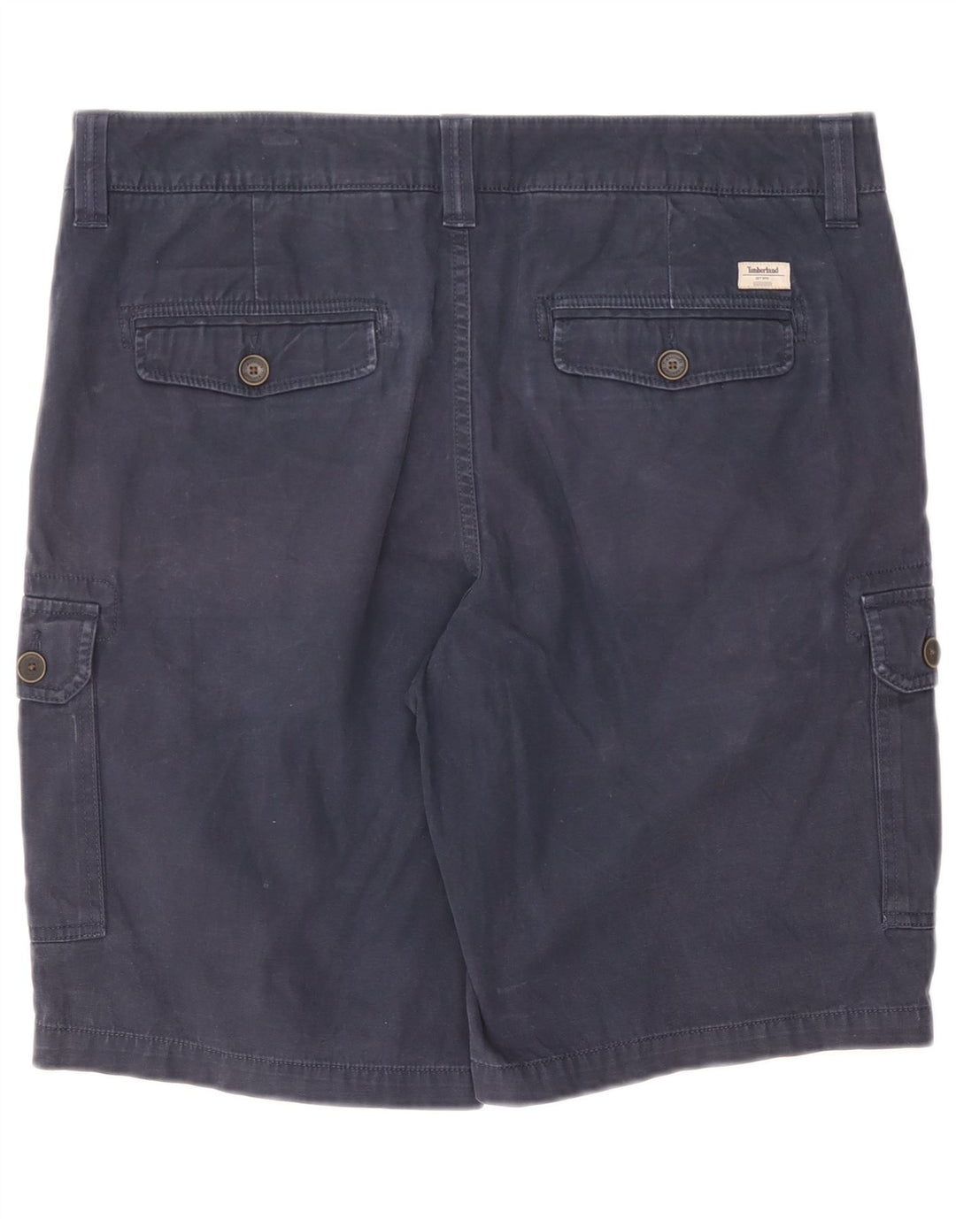 Timberland Herre Cargo Shorts W38 XL Marineblå Bomuld