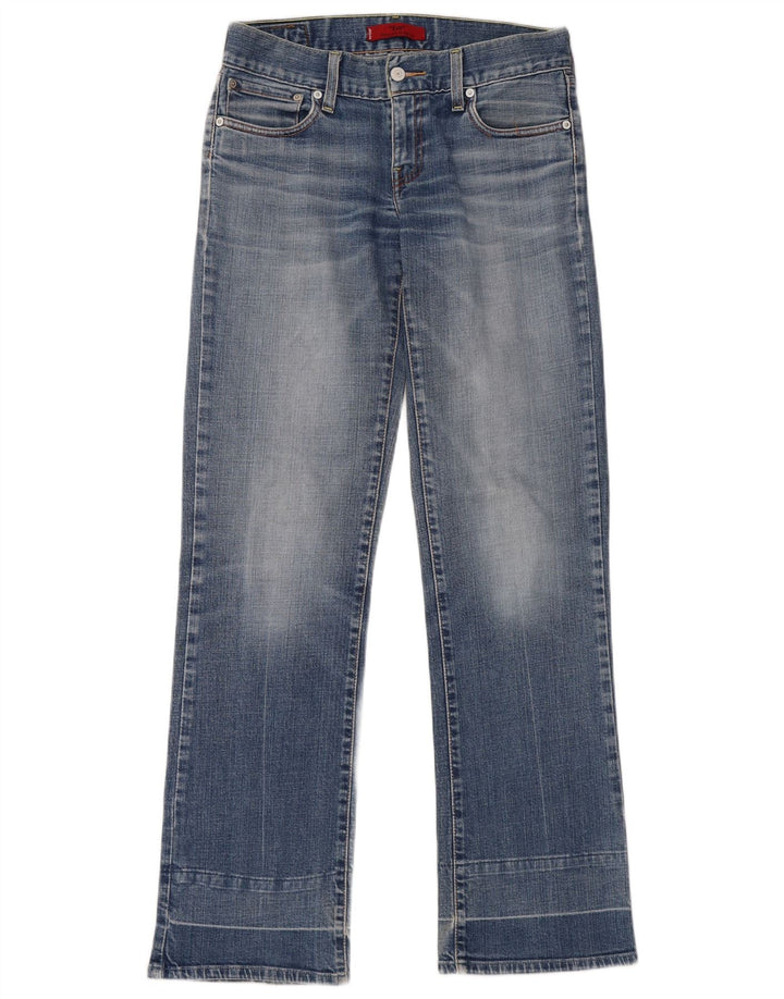 Levi's Dame Eve Square Cut Straight Jeans W30 L34 Blå Bomuld