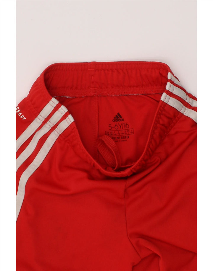 ADIDAS Aeroready Sportsshorts til drenge 5-6 år Rød