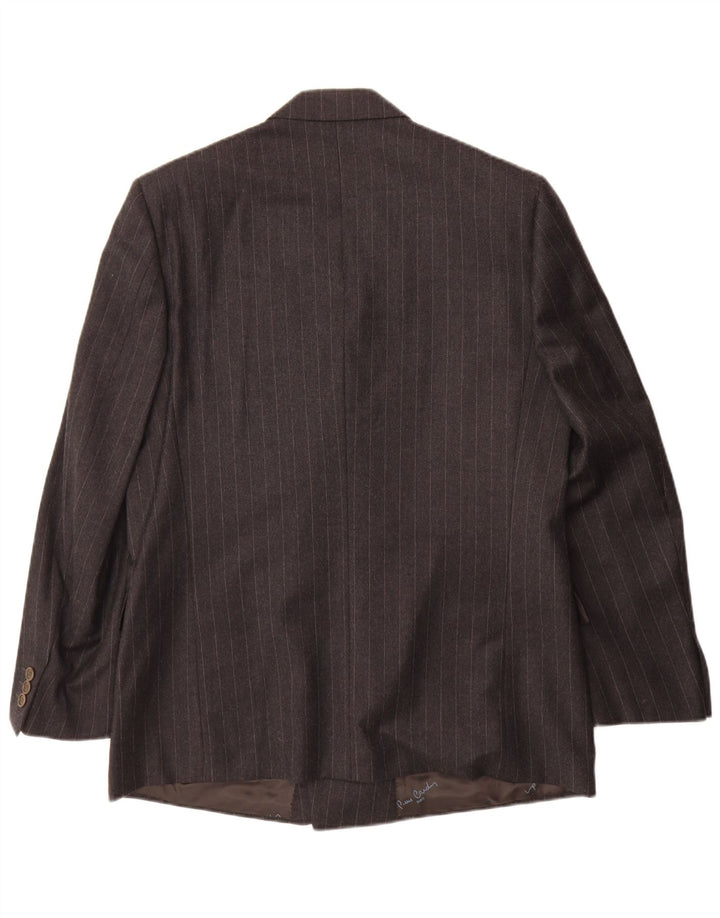 Pierre Cardin Herre dobbeltradet 2-delt jakkesæt UK 40 Large Grey Classic