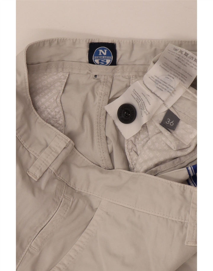 North Sails Herre Chino Shorts W36 Stor Beige Bomuld