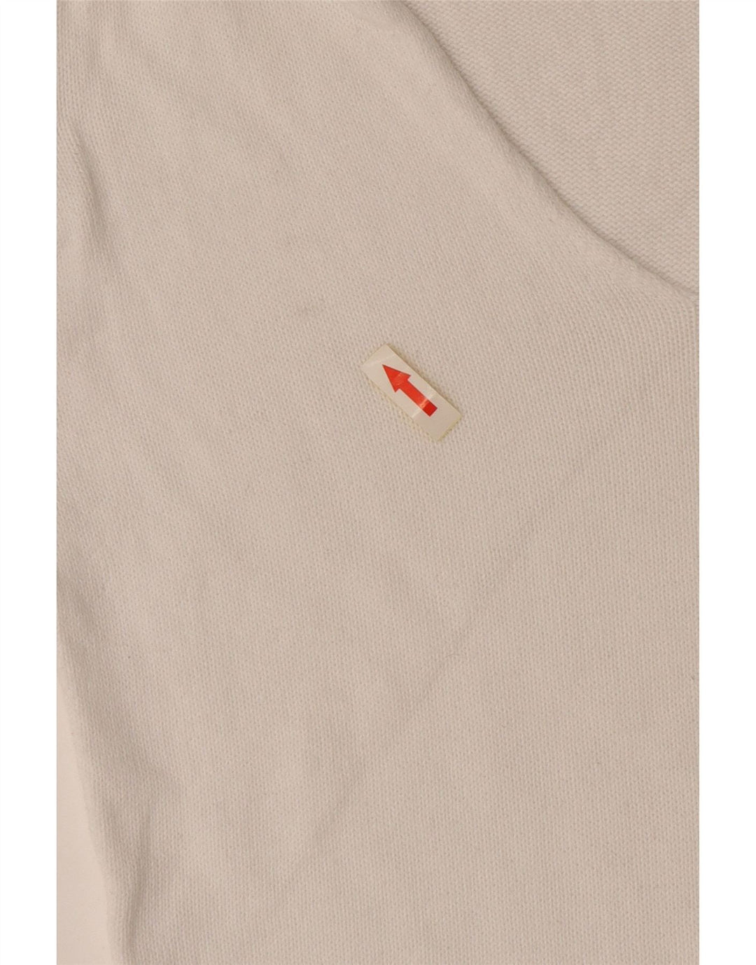 Lotto Dame V-hals sweater UK 12 Medium Hvid Bomuld