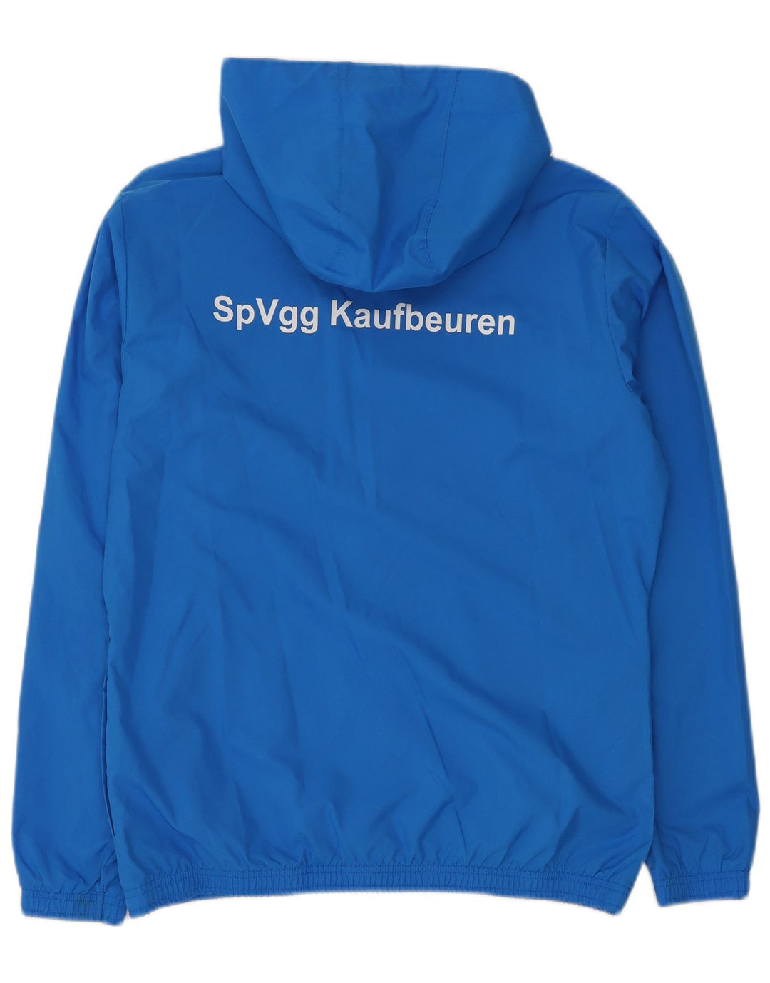 PUMA Grafisk træningsdragt med hætte til mænd, topjakke mellemblå polyester