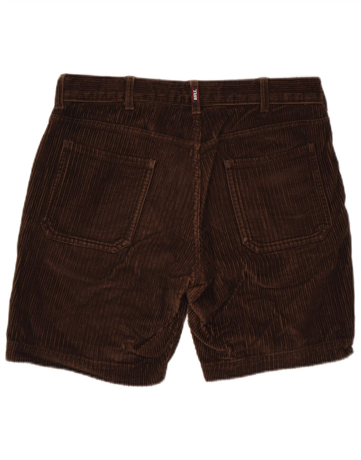 Rifle Herre Corduroy Shorts W31 Medium Brown