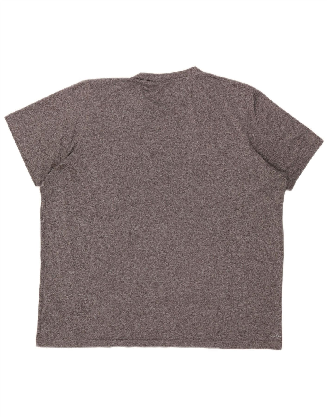 Reebok Herre T-Shirt Top 2XL Grå Flecked Polyester