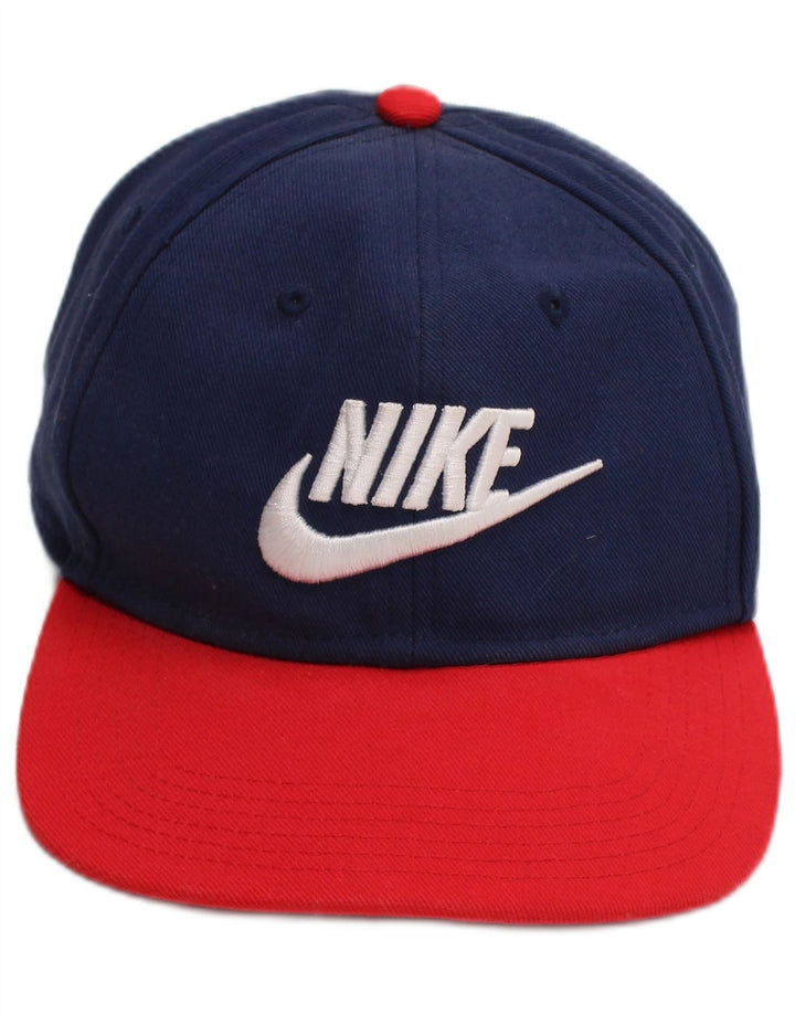 NIKE Mens Baseball Cap One Size Navy Blue Polyester