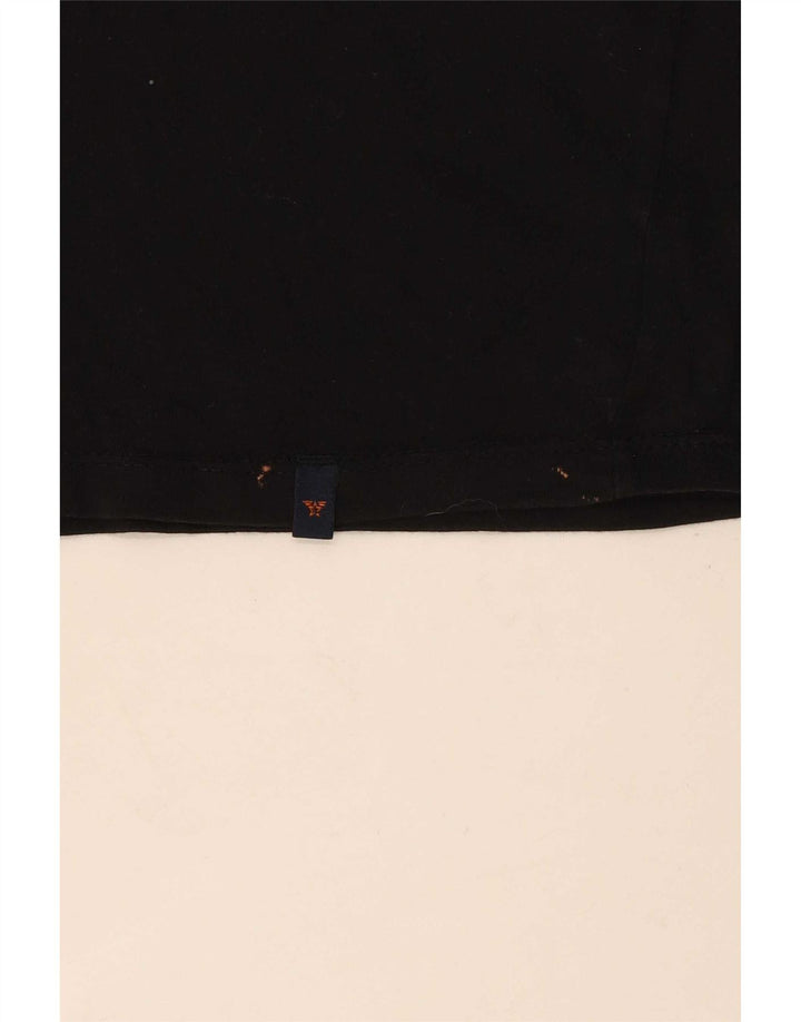 Avirex Herre Grafisk T-Shirt Top XL Sort