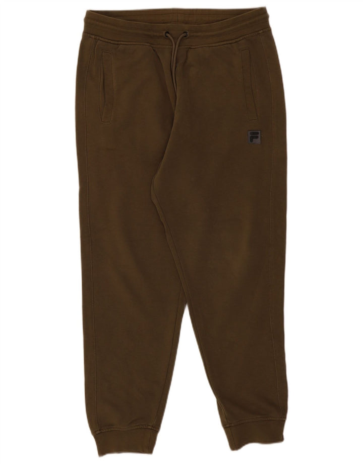 Fila Herre træningsdragt Bukser Joggers Large Khaki Bomuld