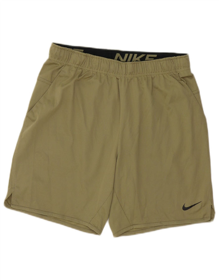 Nike Herre Dri Fit sportsshorts Små grøn polyester