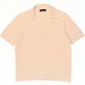 Marks & Spencer Dame Polo Shirt UK 14 Medium Beige Viscose