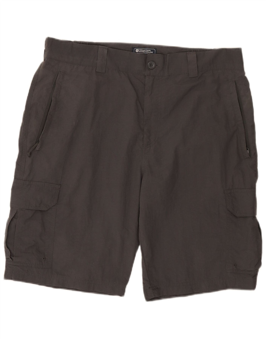 Mountain Warehouse Herre Cargo Shorts W36 Large Grå Polyamid